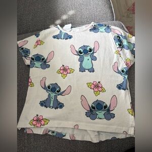 Zara Disney Lilo and Stitch Short Sleeve T Shirt Size 5T